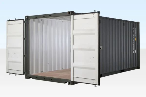 20Ft Shipping Container (One Trip) – Dark Green - Image 7