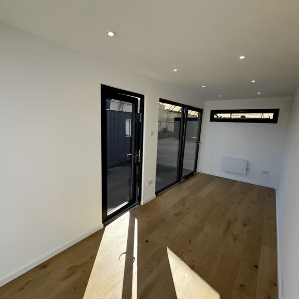 20ft x 8ft Custom Shipping Container Conversion | Portable Building | Garden Office - Image 8