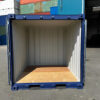 8Ft Shipping Container One Trip Blue - Image 3