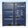 8Ft Shipping Container One Trip Blue - Image 5