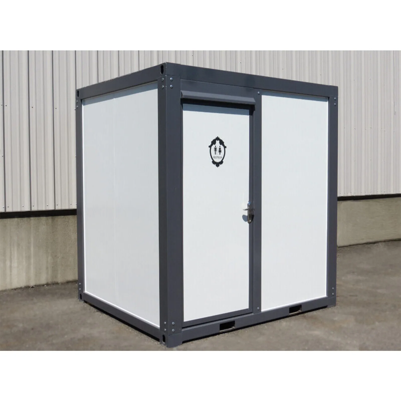 Portable Restroom, Bathroom, Mobile Toilet With Shower And Sink